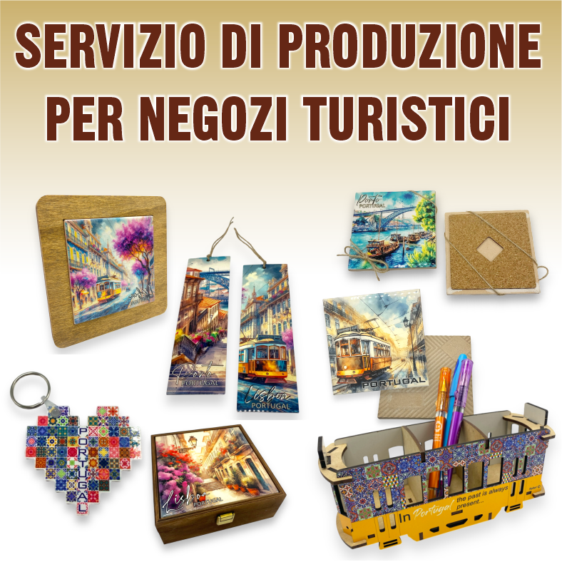 SERVIZIO DI PRODUZIONE PER NEGOZI TURISTICI
