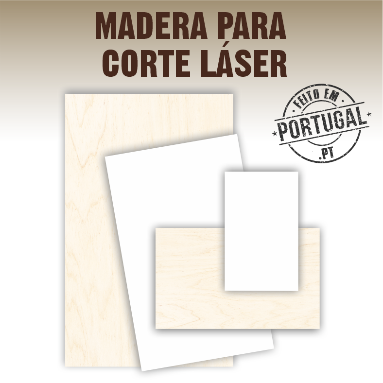 MADERA PARA CORTE A LÁSER