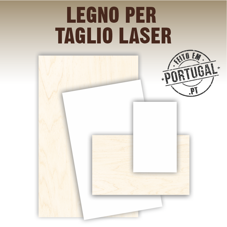LEGNO PER TAGLIO LASER