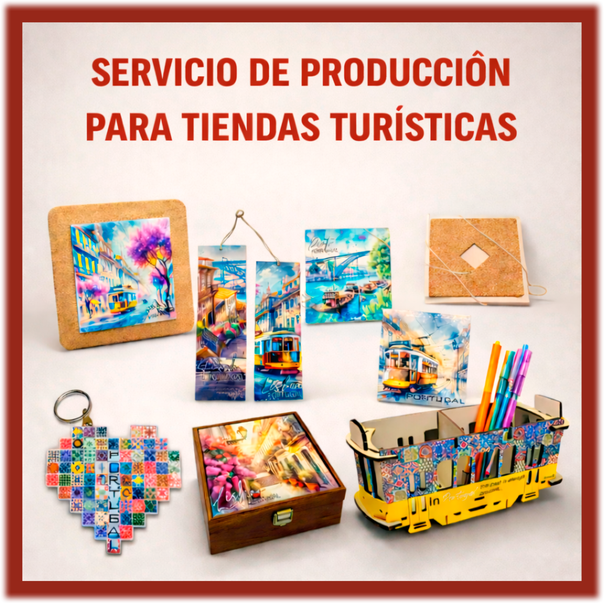 SERVICIO DE PRODUCCIÓN PARA TIENDAS DE TURISMO