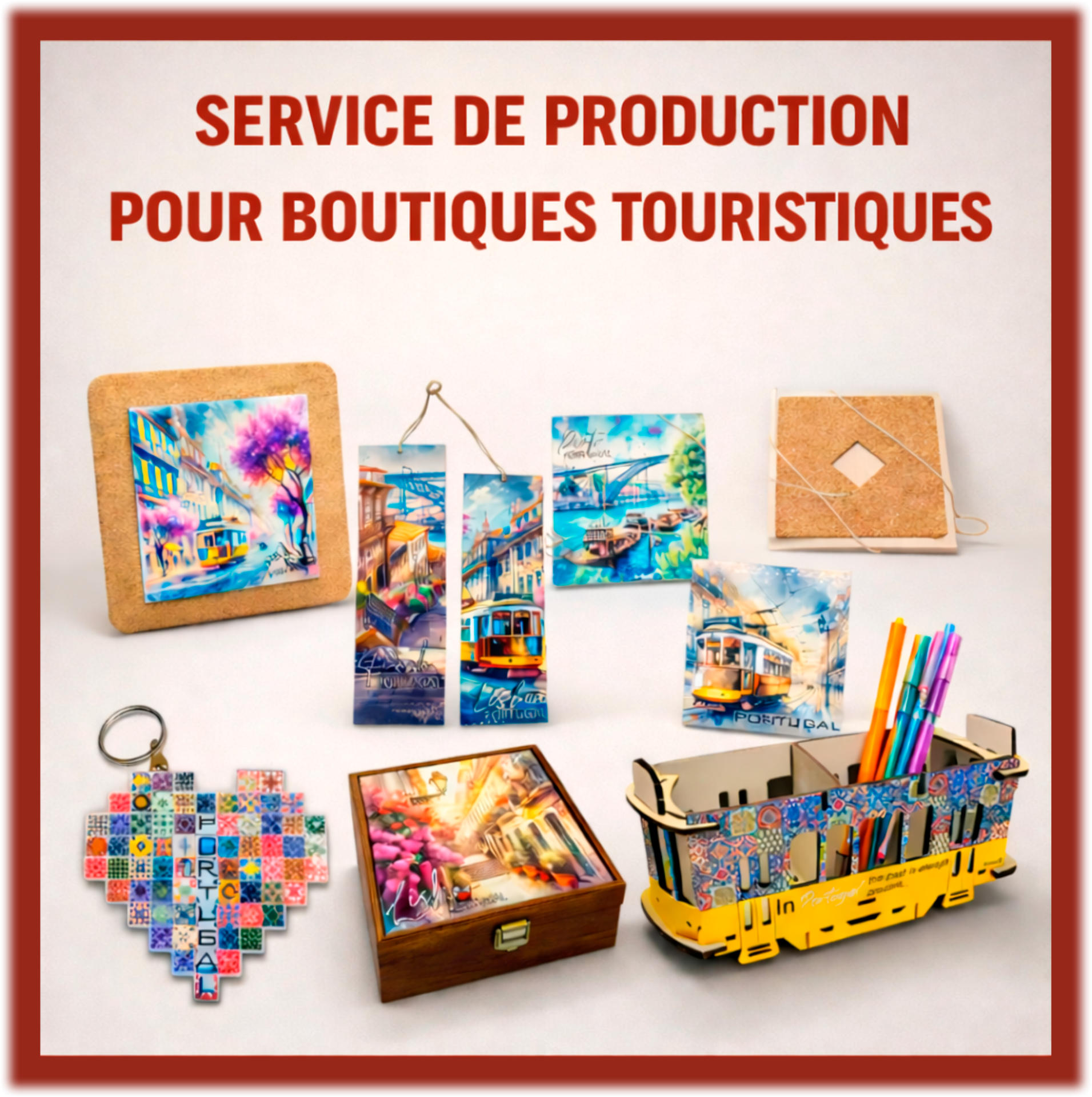 SERVICE DE PRODUCTION POUR MAGASINS TOURISTIQUES