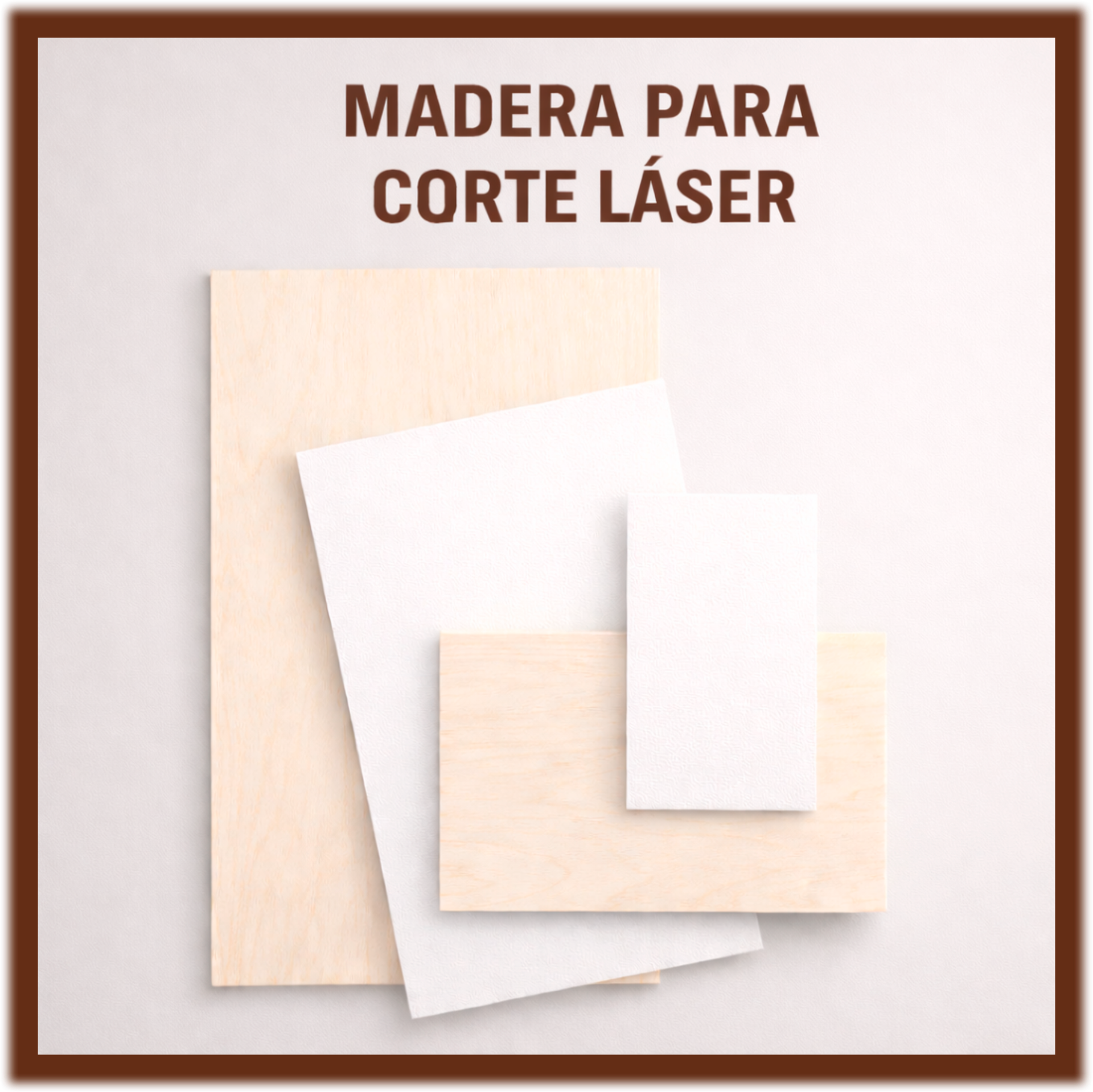 MADERA PARA CORTE A LÁSER