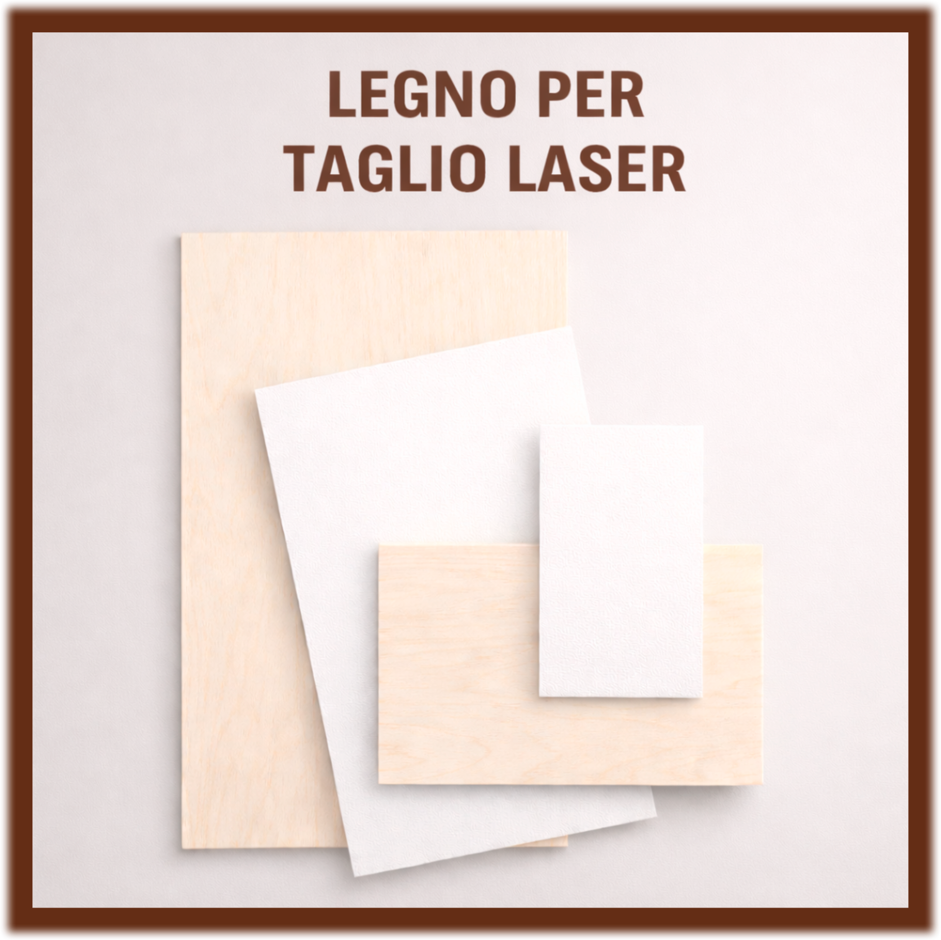 LEGNO PER TAGLIO LASER