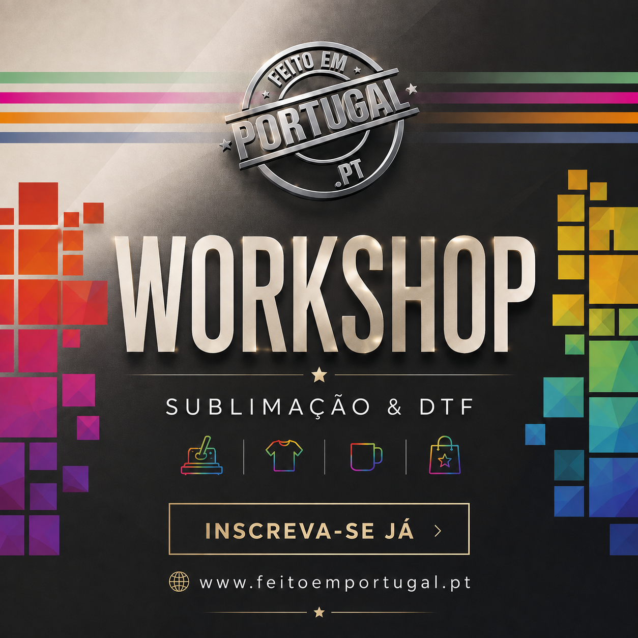 INSCRIÇOES PARA WORKSHOP
